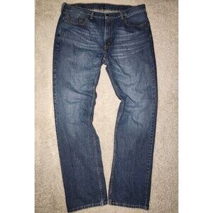 Levi 559 Men's 40x38 Relaxed Fit Denim Jeans Dark Wash Rodeo Boot Cut Western